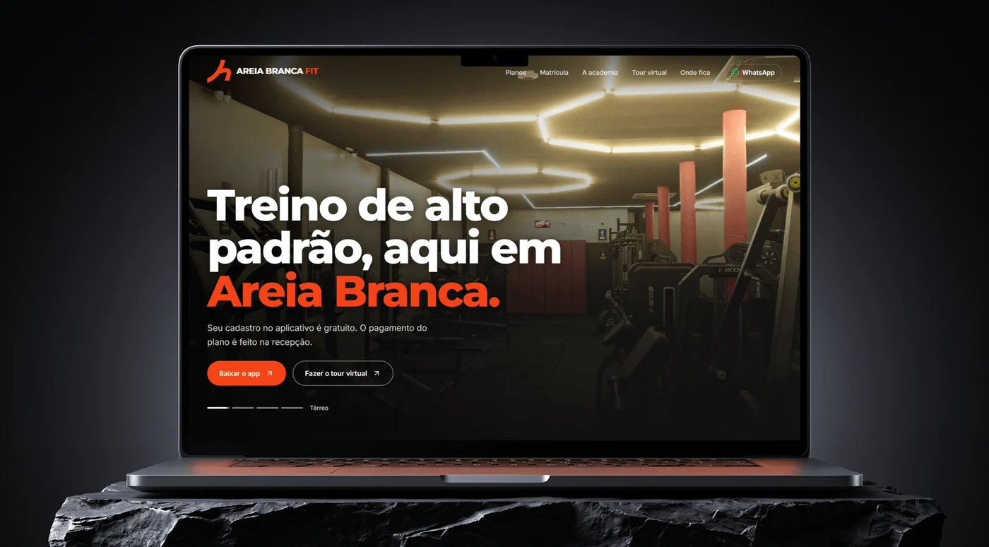 Areia Branca Fit: capa do caso