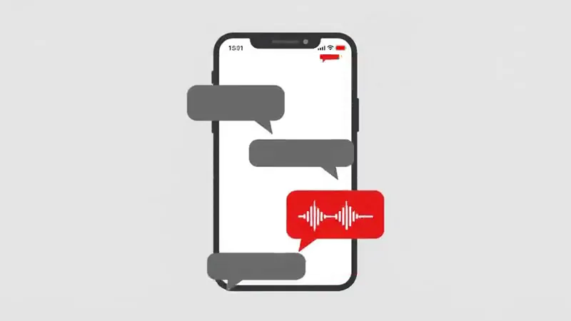 Tela de conversa rolando: as perguntas do briefing chegando uma a uma e o dono respondendo em áudio. Mostra que começa fácil, sem formulário.
